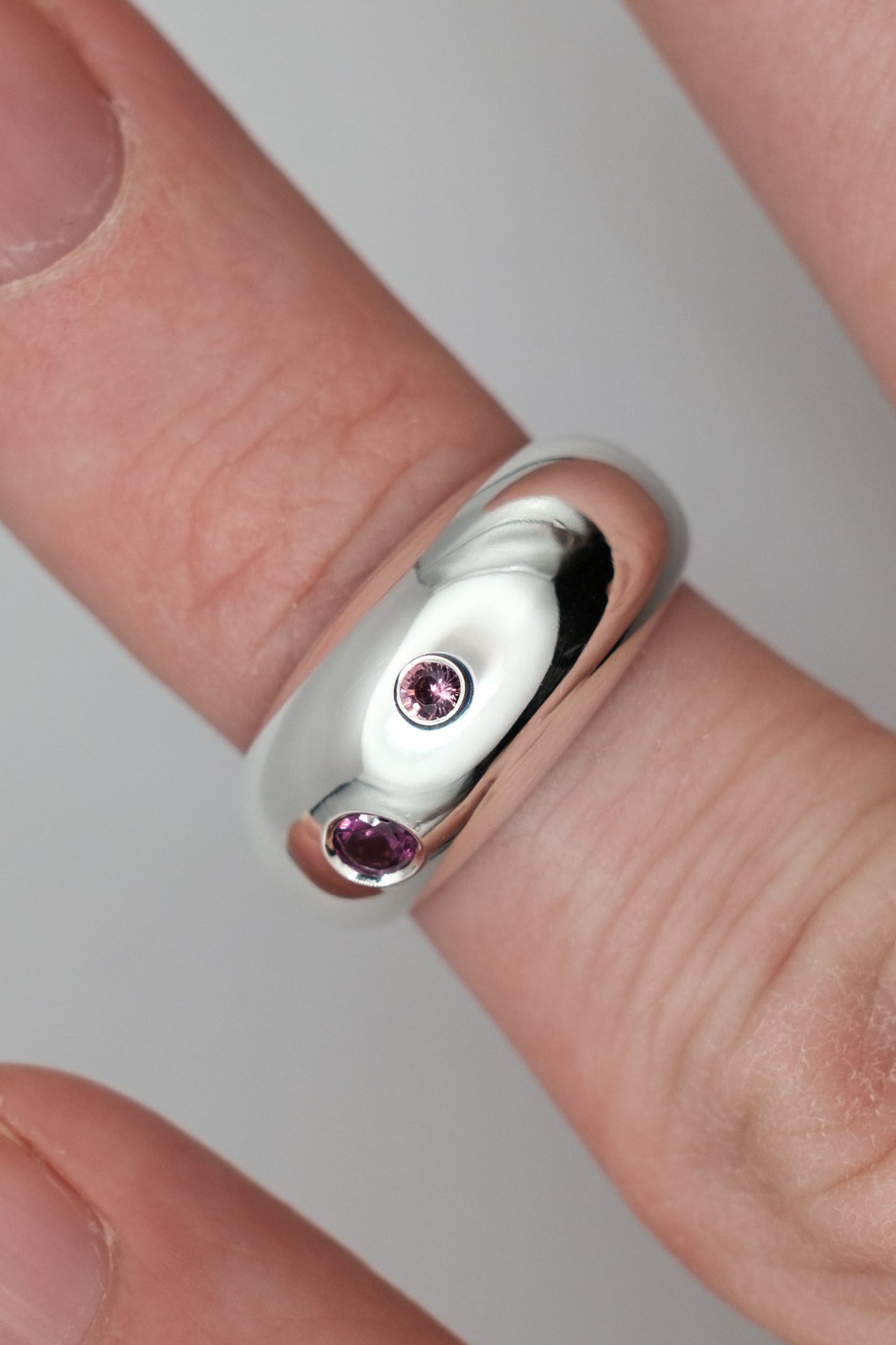 Dome M Gemstone Ring