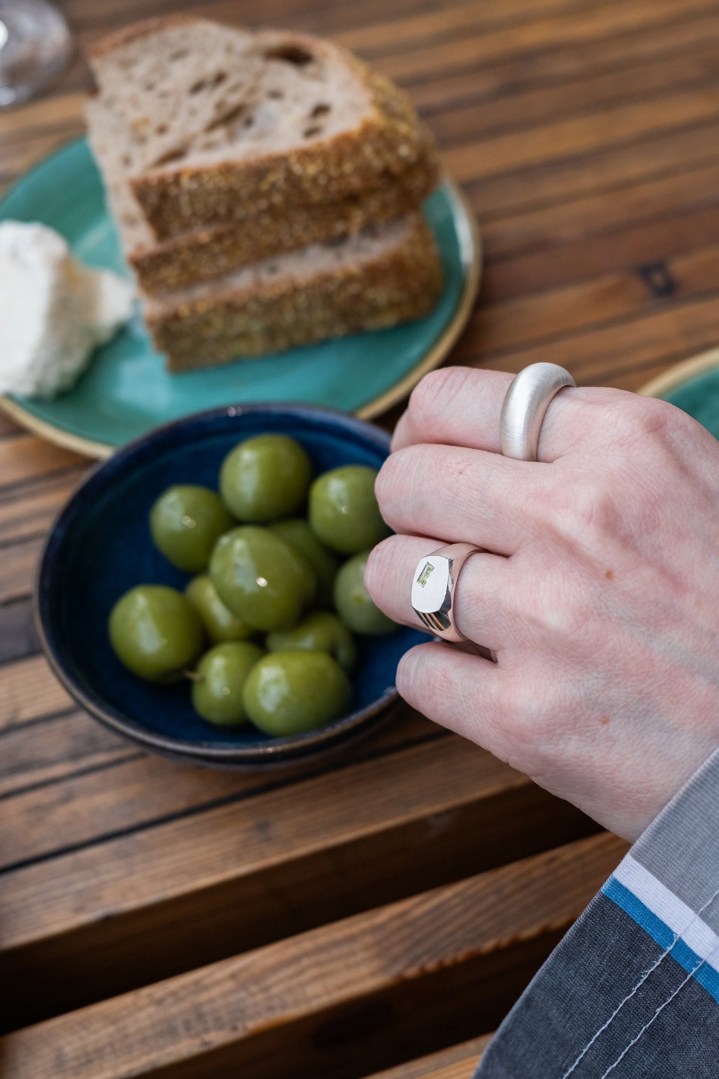 Signet Gem Ring