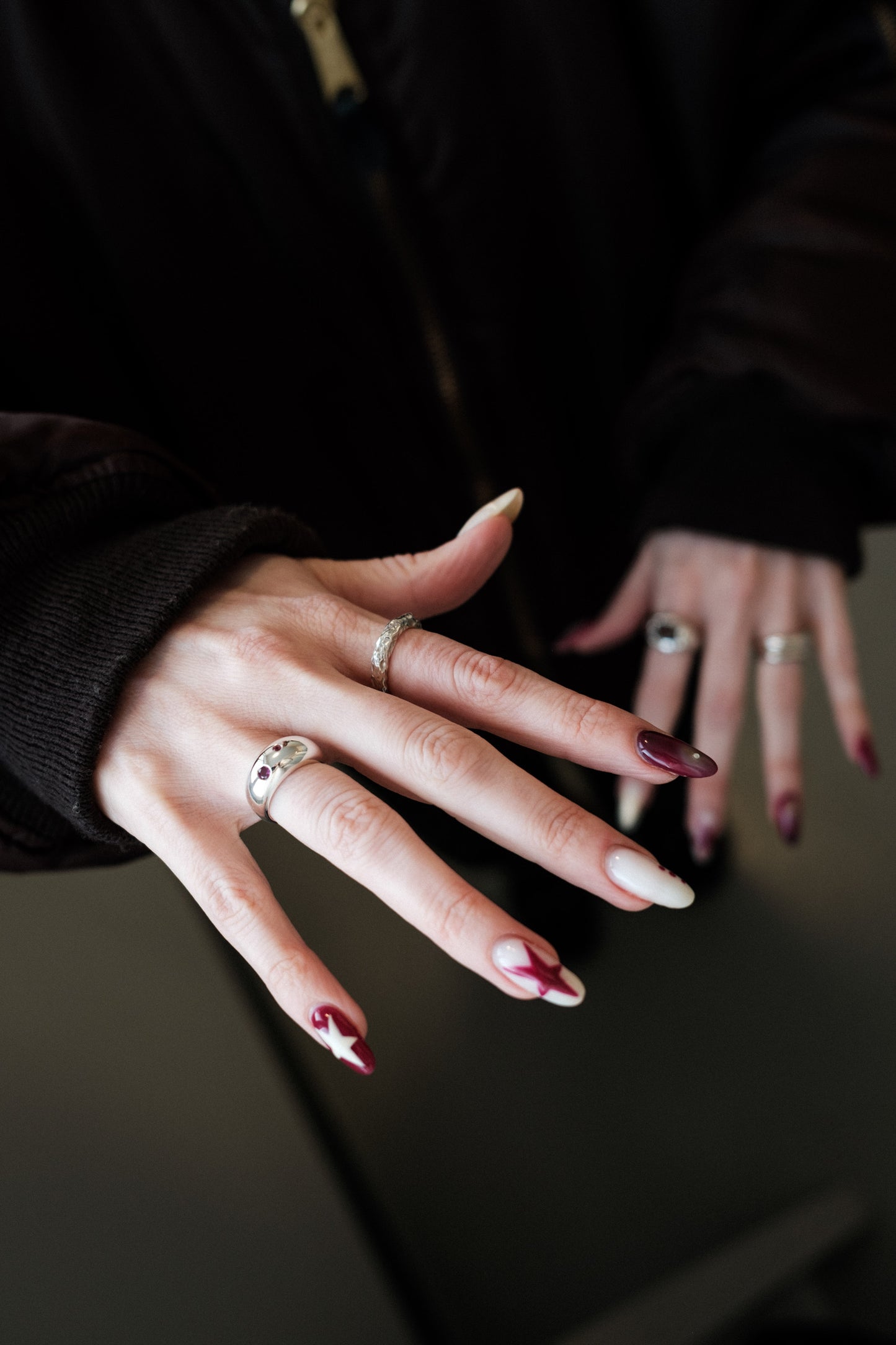 Dome M Gemstone -sormus