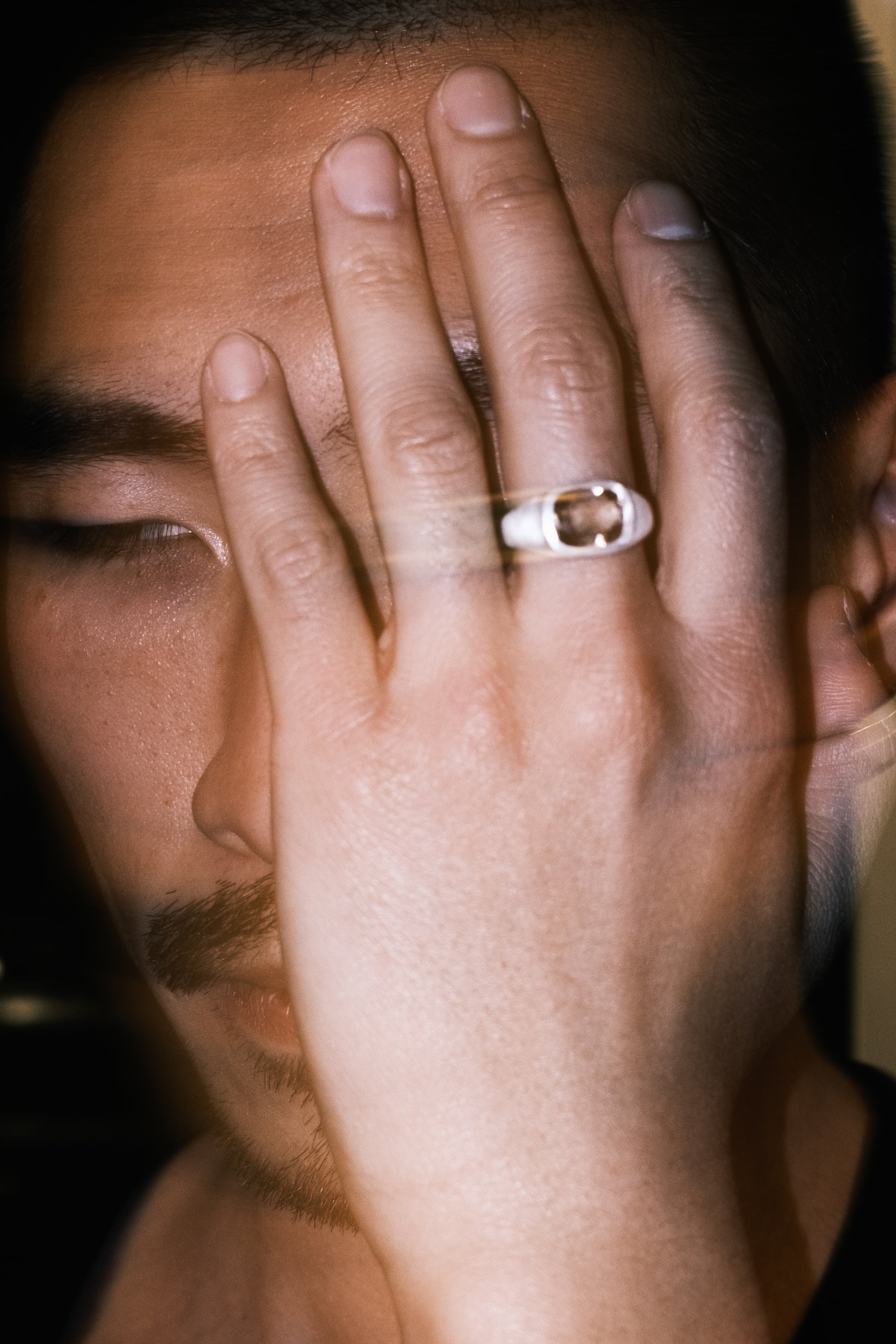 Person wearing a ring